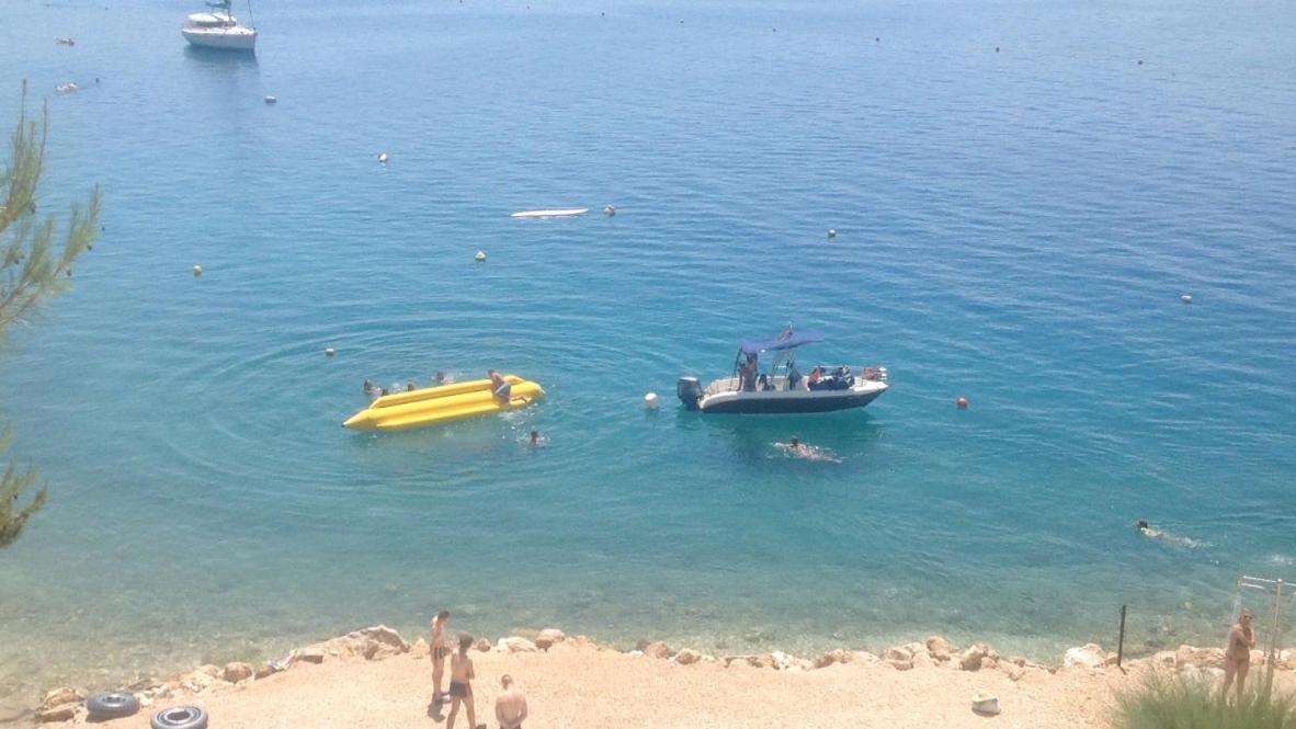 Apartments Lozina On The Beach Omiš Εξωτερικό φωτογραφία